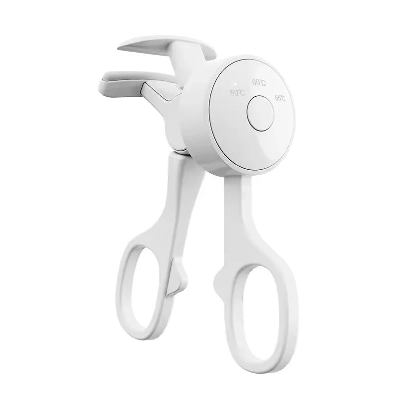 Portable Digital USB Power Heating Eyelash Curler Multi-Functional Long-Lasting Personal Care Appliance for Home Car Hotel Use