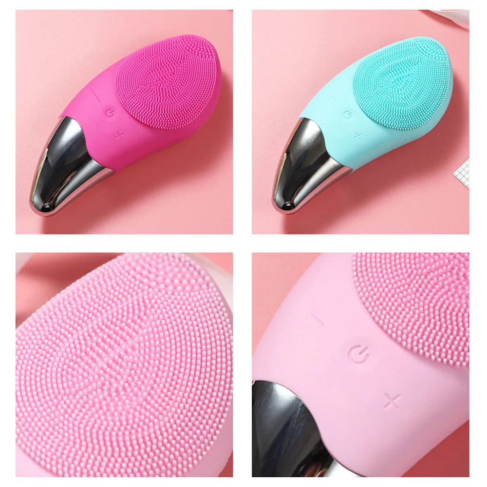 Ultrasonic Silicone Face Cleanser