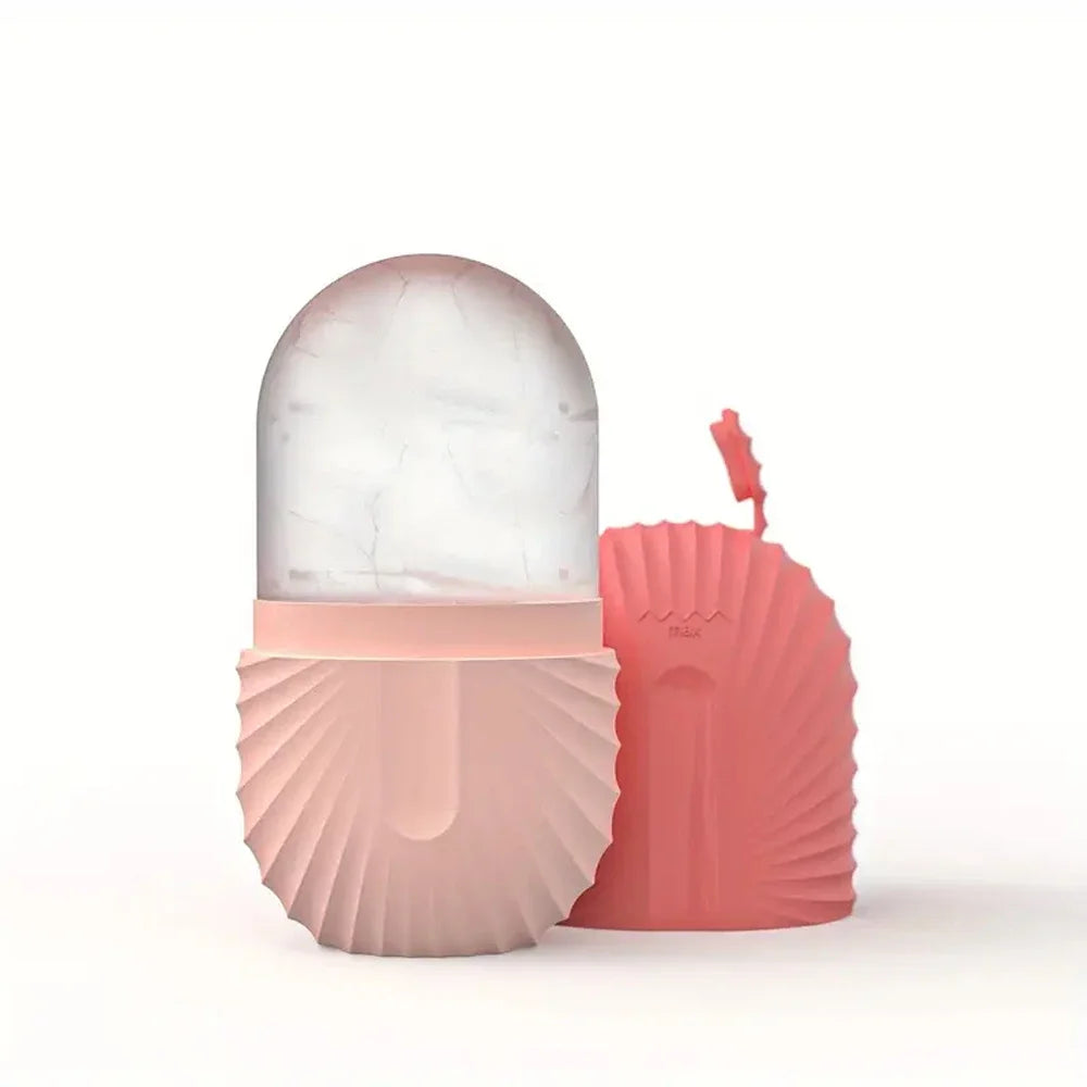 Ice Roller For Face And Eye Face Massage Silicone Ice Mold For Face Beauty Puffiness Relief Facial Massager Skin Care Tools