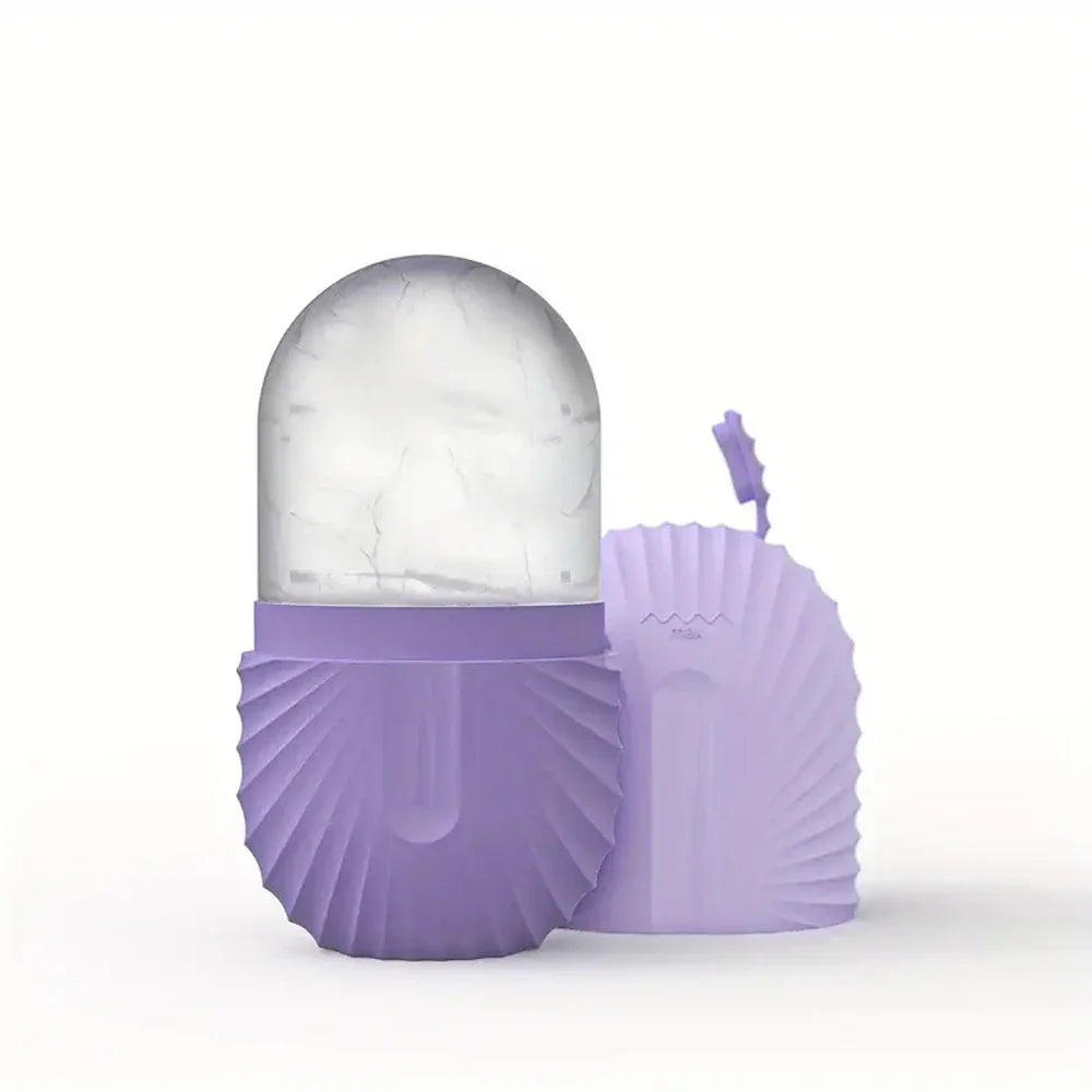 Ice Roller For Face And Eye Face Massage Silicone Ice Mold For Face Beauty Puffiness Relief Facial Massager Skin Care Tools