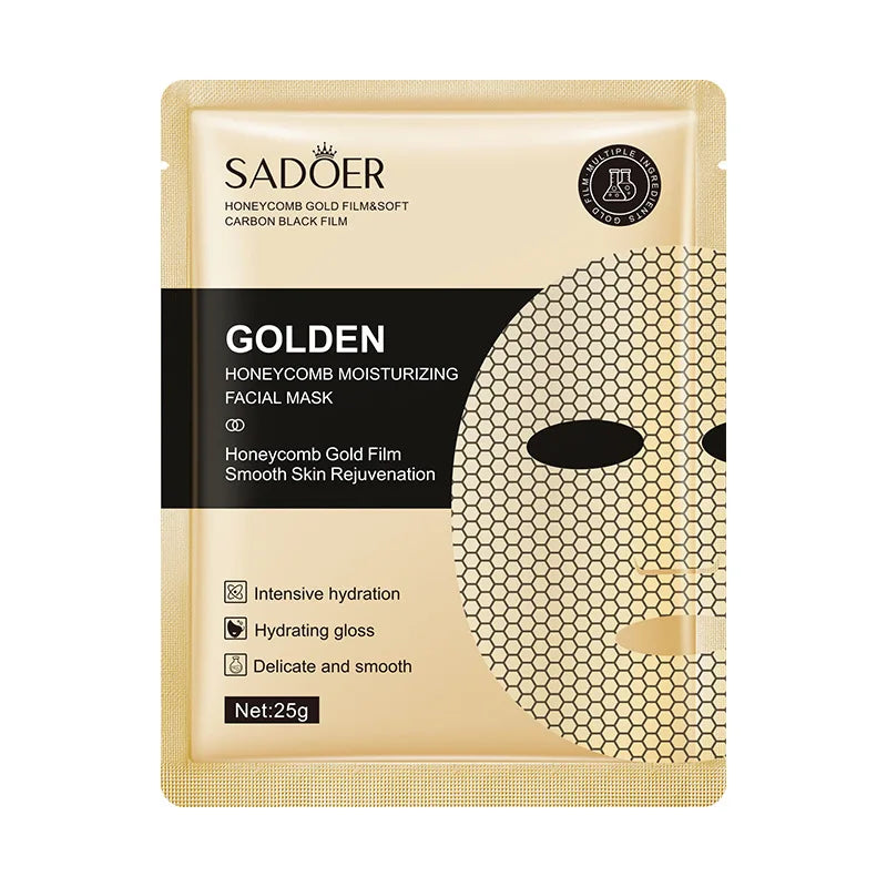 SADOER 24K Gold Moisturizing Facial Masks Set