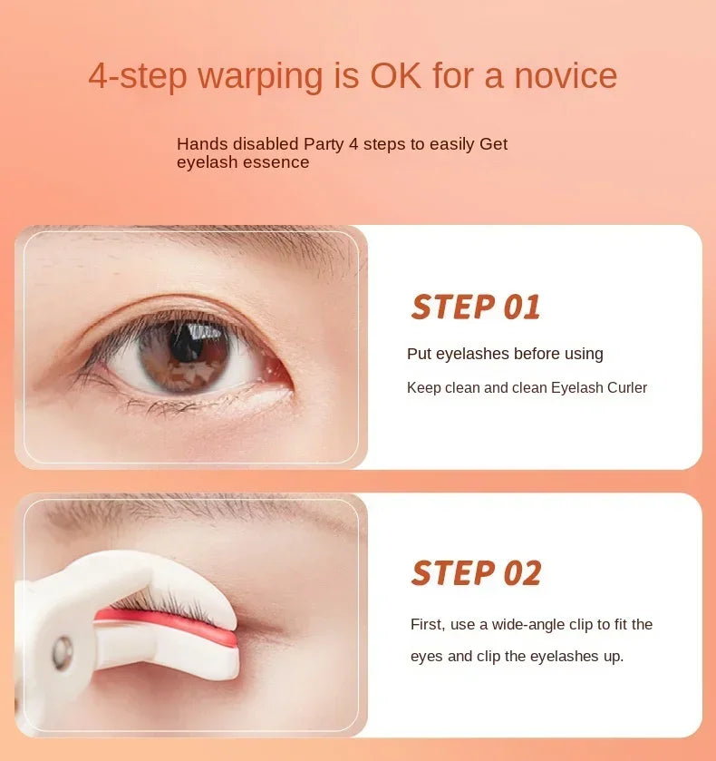 Professional Durable Lash Curler Shaping Portable Not Hurting Eyelashes Makeup Tools Eyelash Curler Beauty Handy Eyelash Curler