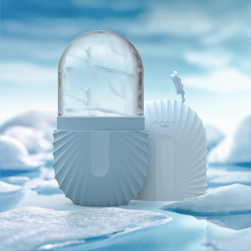 silicone face ice cube mold for Beauty and Skin Care silicon face ice roller