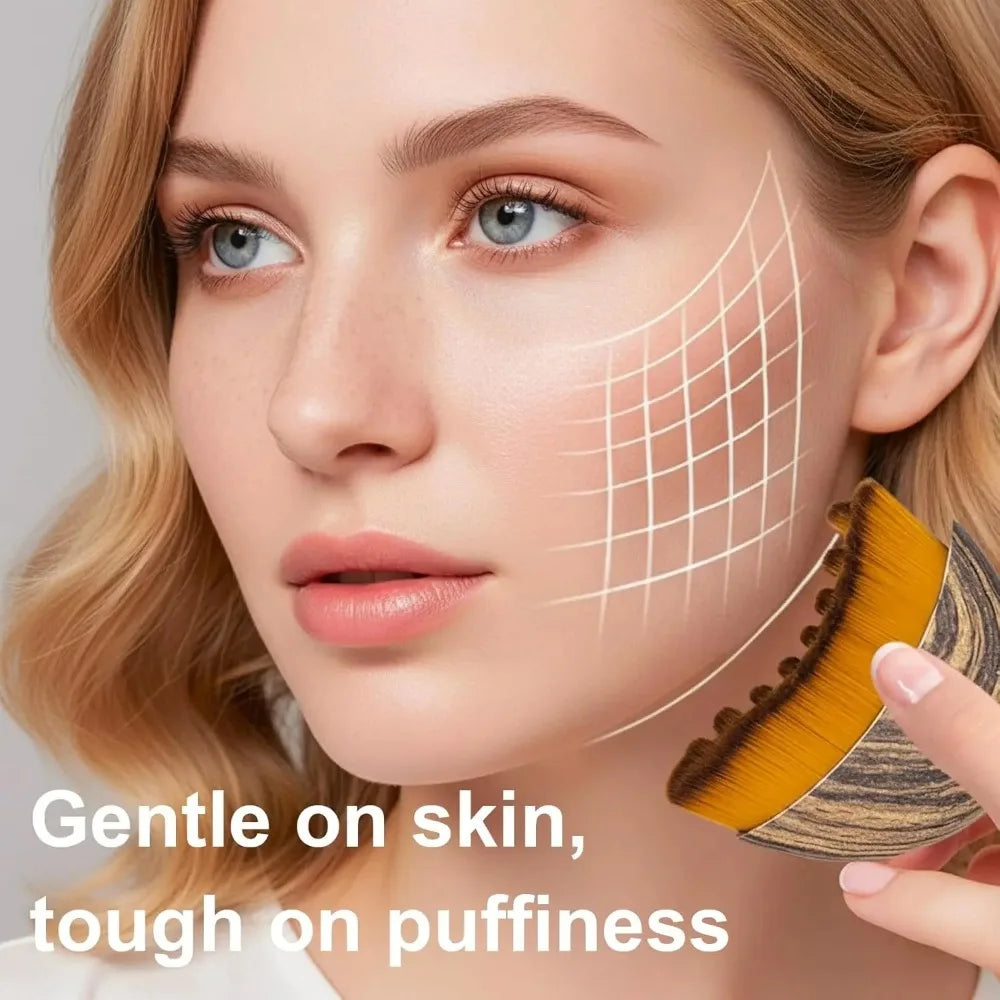 4/1Pcs Stainless Steel Gua Sha Board Ice Face Roller Lymphatic Drainage Face Brush Set Facial Massage Kit Beauty Skin Care Tools
