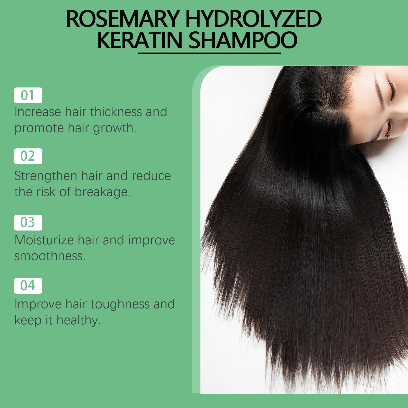 Rosemary Hair Growth Shampoo — Thicker, Fuller Hair