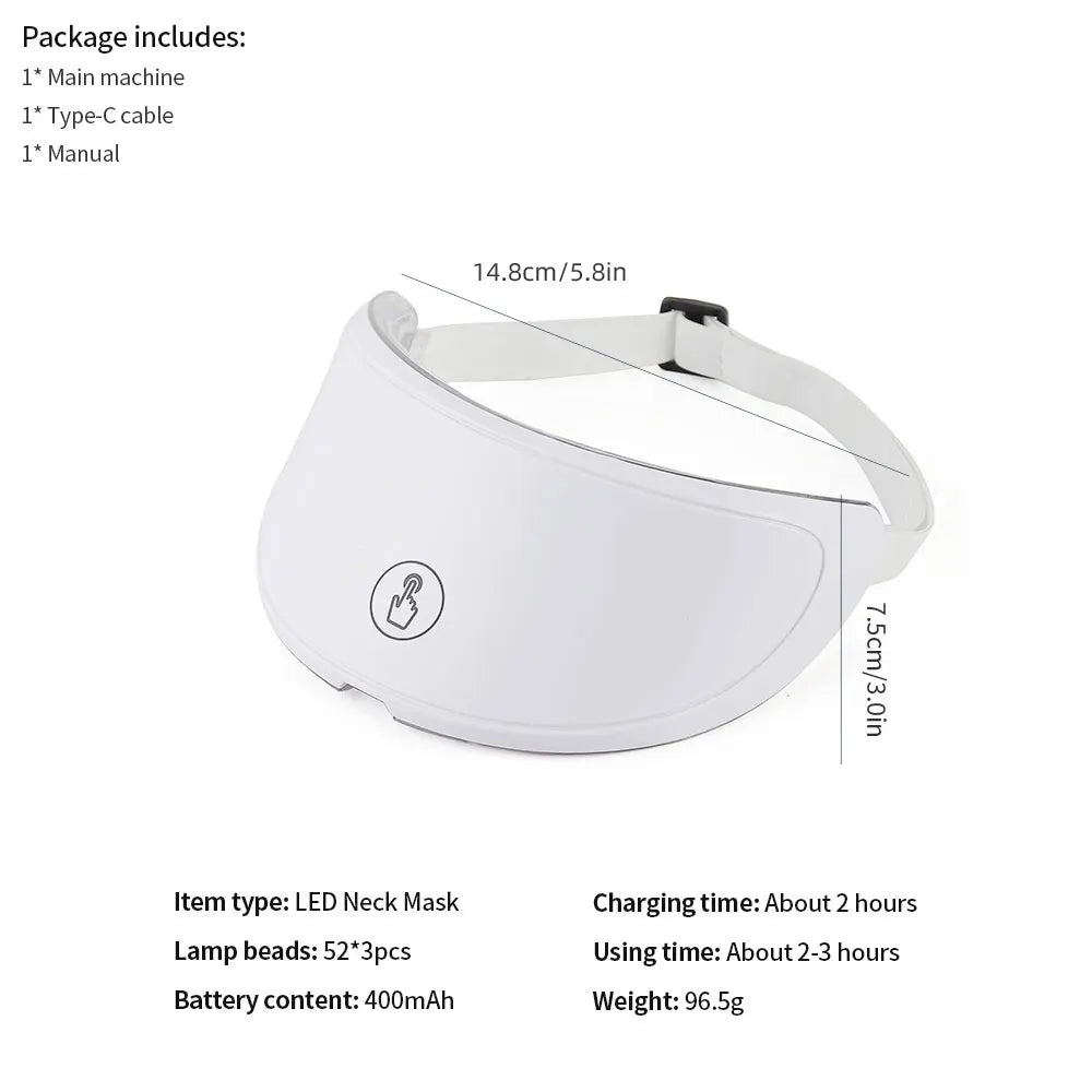 7 Colors LED Light Therapy Face Mask — Glow, Anti-Aging & Acne