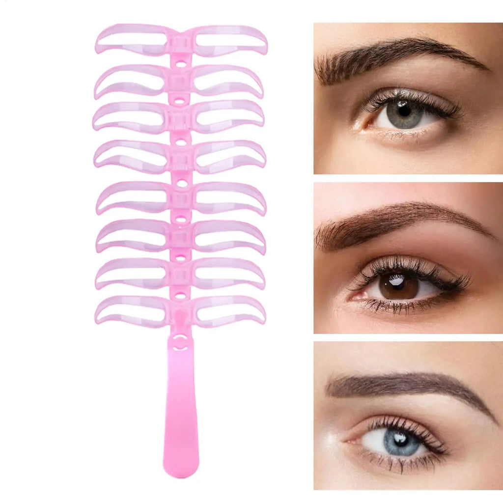 DIY Eye Makeup Stencils Eyebrow Template eyebrow trimming patch Beauty Tools Perfect for Solan professional makeup